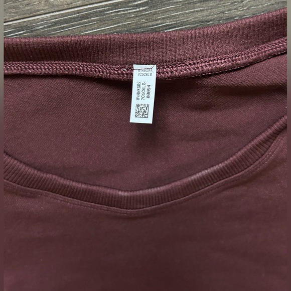 Arie cropped stretch fit workout Tee - Brown - Sz MED - - Picture 3 of 3